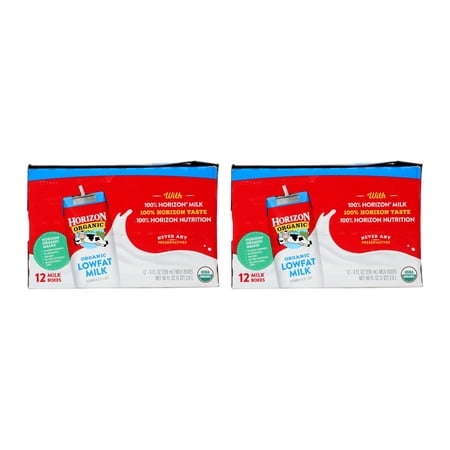 (Pack of 2) Horizon Milk Asep 1% Plain 8 Fl Oz