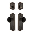 thumbnail image 5 of Grandeur Parthenon Plate Single Cylinder Knob Combo Pack with Coventry Knob and matching Deadbolt, 5 of 6