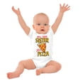 thumbnail image 3 of Will Trade Sister for Pizza Joke Romper Boys or Girls Infant Baby Brisco Brands 24M, 3 of 7