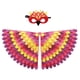 thumbnail image 1 of Disfraz de Pájaro con Alas de águila Disfraz de Halloween para Niños Capa Colorida Cubierta para Ojos de Fieltro ANGGREK Otros, 1 of 6