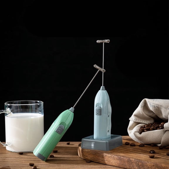 Viflosae Hand Mixer Hand Held Mixer Milk Frother Handheld Electric Whisk Stainless Steel Mini Mixer for Coffee Latte Cappuccino Matcha Hot Chocolate Eggs Kitchen Home Use