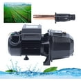 thumbnail image 3 of 1 HP Cast Iron Shallow Well Jet Pump with Pressure Switch, 17 GPM Flow, 184ft High Lift, Garden Lawn Farm Home Irrigation Pressure Booster Pump, 3 of 10