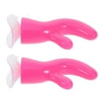 thumbnail image 1 of unbranded 2Ud Accesorios De Cuernos Para De Motocicleta En Plástico Rosa Con Ventosa Para, 1 of 8