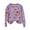 D Purple, variant on Halloween Costumes for Women Round Neck Printed Loose Fitting Sweater Long Sleeve Sweatshirts