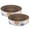 White/Multi, variant on THE LICKER STORE Daisy 18.13" Modern Cardboard Bowl Cat Scratcher with Catnip, White/Multi (Set of 2), CSR1001A-SET2