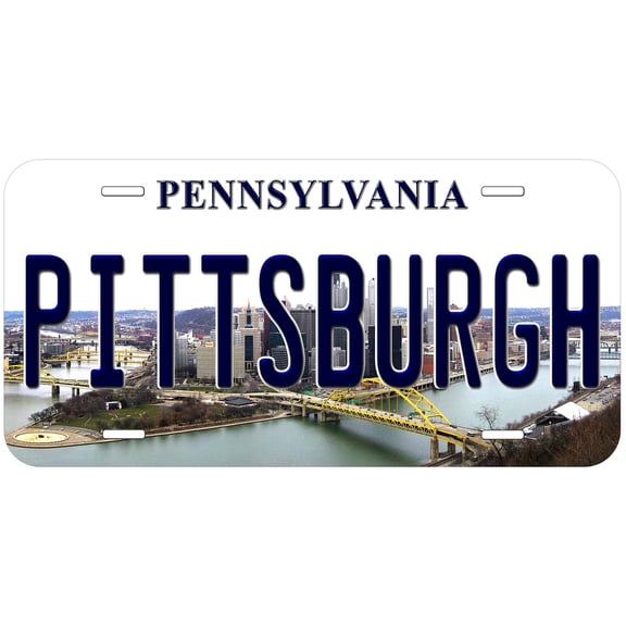 Pittsburgh PA TAG01 Novelty Car Auto License Plate