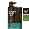 Every Man Jack Sea Salt Men's 3-in-1 All over Wash - Body Wash, Shampoo & Conditioner - 32 oz