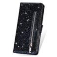 thumbnail image 4 of Case for FOXDOCK Google Pixel 9 Pro XL Glitter Zipper Wallet Case with Short Hand Strap, 4 of 4