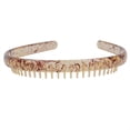 thumbnail image 1 of Diadema de peine de dientes de resina Diadema de plástico duro Tocado de moda para mujeres Accesorios para el cabello para mujeres / niñas, 1 of 5