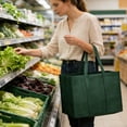 thumbnail image 7 of Msgweeeg Reusable Grocery Bags Tote Bag Reusable Grocery Bags Shopping Bags for Groceries Foldable with Long Handle, 7 of 7