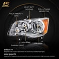 thumbnail image 2 of Replacement For 2011-2018 Dodge Grand Caravan/2008-2016 Headlights Chrysler Town & Country, 2 of 7