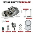 thumbnail image 5 of 125CC Manual Clutch Dirt Bike Engine Motor Complete Kit For Honda XR50 CRF50, 5 of 24