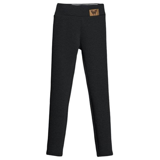 Leggings con forro de cintura alta Sunnimix Pantalones con forro polar para mujer XXL