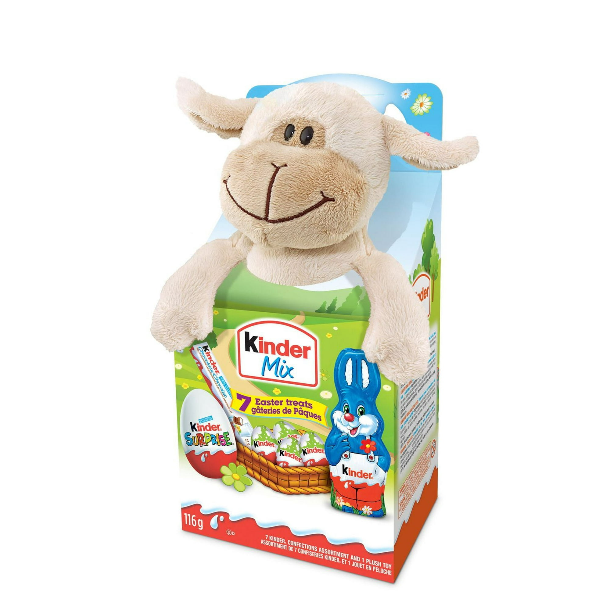 Kinder Easter Variety Pack with Surprise Plush Toy, Kinder