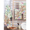 thumbnail image 2 of Easter Kitchen Dish Towels for Drying Dishes Set of 2, Spring Rabbit Eggs Flower Butterfly Green Plaid Waffle Weave Microfiber Hand Tea Bathroom Towels Quick Dry & Absorbent Towel 15.7x23.6, 2 of 7