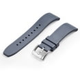 thumbnail image 1 of CRAFTER BLUE UX03 Straight End Watch Band Rubber Strap Replacement for All 22mm Width Lug Watches, Grey, 1 of 4