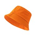 thumbnail image 1 of Jumpingount Sombrero de cubo para mujer, ala ancha, Color sólido, para playa, viaje, sol, lavable, para exteriores, decorativo, para niña, pescador, Sombreros NO12 Jumpingount AP001828-19, 1 of 6