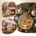 thumbnail image 5 of WWC Christmas Scene Ball Ornaments, Reindeer Hanging Christmas Tree Ornament, Christmas Tree Decorations Story Balls for Party Decor, 5 of 7
