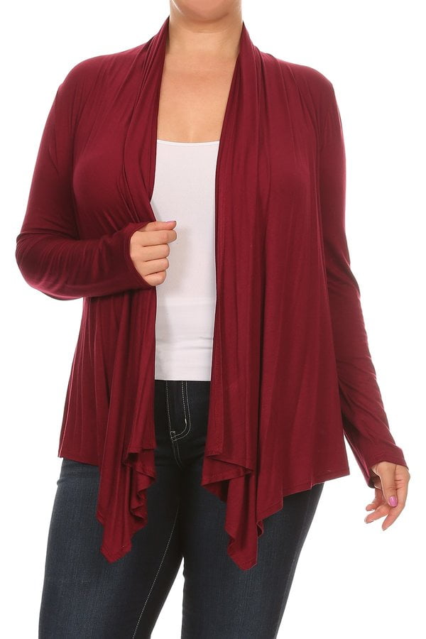 walmart women's plus size cardigans