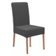 thumbnail image 1 of Funda para silla de cocina Matsuzay 4 piezas alta elasticidad gris, 1 of 6
