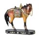 thumbnail image 1 of Estatua de caballo, decoración, adorno de mesa, artesanía, regalo, centro de mesa de escritorio, colección de resina Marrón, 1 of 9