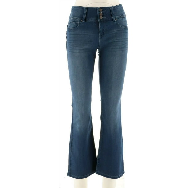 Laurie Felt - Laurie Felt Silky Denim Curve Boot-Cut Jeans Women's ...