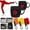 Red, variant on Ankle Resistance Bands with Cuffs