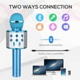 thumbnail image 2 of Wireless Bluetooth Karaoke Microphone with Speaker and Recording Function Children's Best Gift Singing Toy, 2 of 5