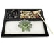thumbnail image 1 of de bandeja de arena para jardín de meditación, de decoración budista de guijarros de rastrillo relajante, para escritorio, casa de té, perfke Bandeja de arena de meditación, 1 of 9