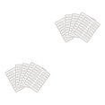 thumbnail image 1 of Vogacara 1 Juego de herramientas de silicona para de cejas para práctica de cejas, hoja de piel de goma, juego de maquillaje de copia, plantillas 5 piezas 2piezas Vogacara CBP493466, 1 of 5