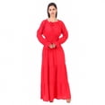 thumbnail image 3 of ThePirateDressing Women’s Renaissance Medieval Peasant Smocked Maxi Dress, 100% Rayon, 3 of 6