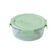 thumbnail image 2 of TUWABEII Home Decor Clearance Glass Bento Box Can Be Microwave Oven Students Heated Lunch Box Office Fresh-keeping Box, 2 of 6