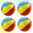 thumbnail image 4 of Phenofice 4Pcs Inflatable Small PVC Basketball Beach Ball Easy to Inflate for Indoor Outdoor Use, 4 of 7