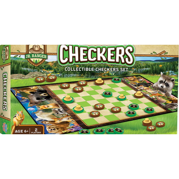 MasterPieces Licensed Checkers - National Parks Checkers
