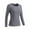 Gray, variant on APEXFWDT Women's Heated Shirt Thermal Underwear, Winter Warm Base Layer Top Fleece Lined Ultra Soft Top Loungewear (Battery Pack Not Included)