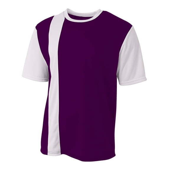 A4 Legend Soccer Jersey For Men in Purple/White | N3016