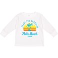 thumbnail image 3 of Inktastic Summer Enjoy the Sunshine Palm Beach Florida in Blue Boys or Girls Long Sleeve Toddler T-Shirt, 3 of 5