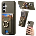 thumbnail image 1 of Case for FOXDOCK Samsung Galaxy A15 , Leather, Bear Ring, Card Holder, 1 of 4