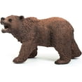 thumbnail image 2 of Schleich 14685 Grizzly Bear Figurine, Brun, 2 of 4
