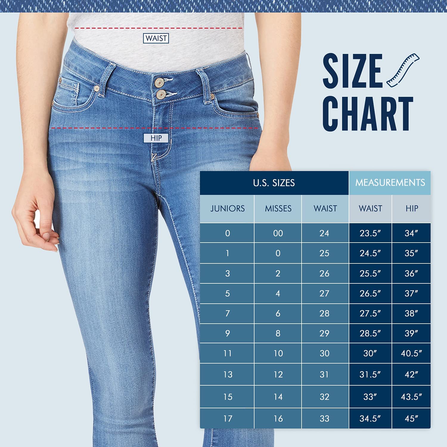 WallFlower Womens InstaSoft Ultra Fit 