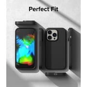 Ringke Silicone Case Compatible with iPhone 14 Pro Max Case 6.7 Inches - Black