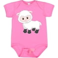 thumbnail image 3 of Inktastic Cute White Lamb Boys or Girls Baby Bodysuit, 3 of 5