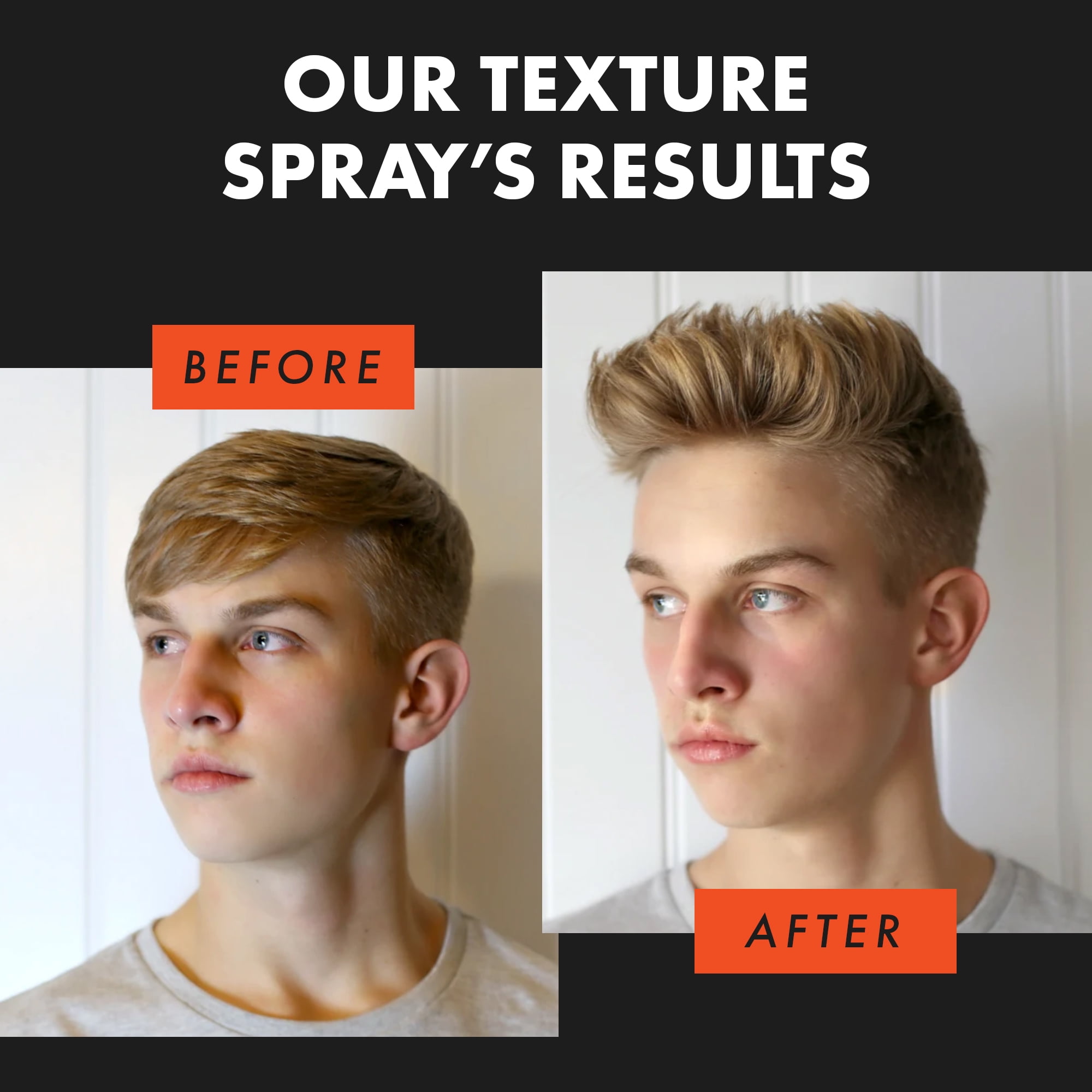 Buy Hair Texture Spray for Men With Sea Salt, Rice Protein & Amino