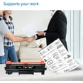 thumbnail image 5 of (1-Black) TN760 TN-760 Toner Cartridge Compatible Replacement for Brother DCP-L2550DW MFC-L2710DWL 2750DWL 2750DWXL HL-L2350DW L2370DW L2370DWXL L2390DW L2395DW Printers, 5 of 7
