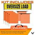 thumbnail image 5 of VULCAN Banner and Flags Kit - Includes 1 Economy Stretch Cord Oversize Load Banner, 2 Stretch Cord Orange Flags, 2 Wood Dowel Orange Flags, 5 of 8