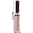 thumbnail image 5 of Cepillo alisador de pelo con calor ajustable, recargable por USB, inalámbrico para viajes., 5 of 5