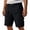 Black #046, variant on Men Shorts Big and Tall Minimal Vintage Cargo Shorts with Multiple Pockets Summer Painters Work Bermudas, XL