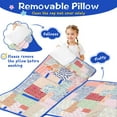 thumbnail image 3 of Pioneer Flower Floral Print Pattern Toddler Nap Mats for Kids Preschool,Sleeping Mat Bag or Kids,Toddler Sleeping Bag,Toddler Nap Mat or Daycare, 3 of 6