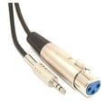 thumbnail image 2 of 25ft XLR 3P Female to 3.5mm TRS (Balanced Audio) Male Cable, 2 of 2