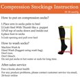 thumbnail image 2 of GHSDFBB 6 Pairs Compression Socks for Women & Men Circulation, 20-30mmHg is Best Support for Running,Athletic,Sports, 2 of 5